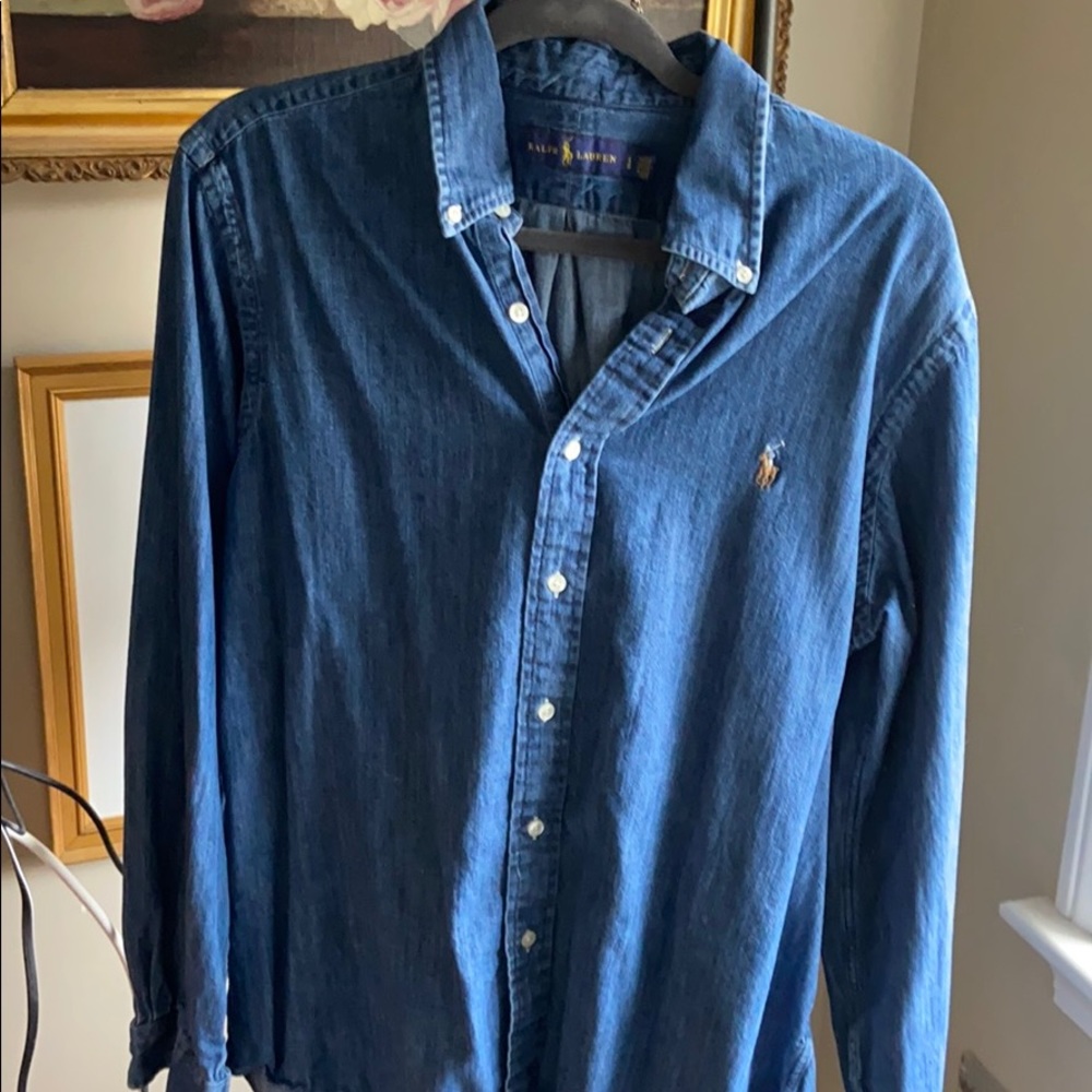 Ralph Lauren denim shirt.